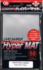 KMC Hyper Matte Clear Sleeves (80ct)